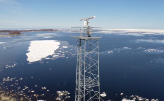 Tutkat ovat meriliikenteen silmät - kuvituskuva.