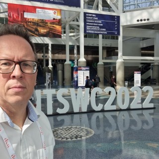 Janne Lautanala at ITS World Congress 2022.