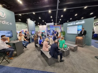 ITS World Congress 2022 in Los Angeles, picture of a presentation.