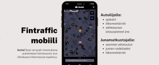 Lataa ilmainen Fintraffic Mobiili -sovellus – saat reaaliaikaiset liikennetiedot taskuusi