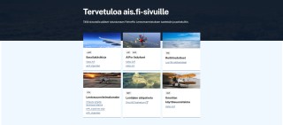 ais-sivuston etusivu 