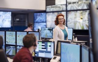 Kuva liikennekeskuksesta