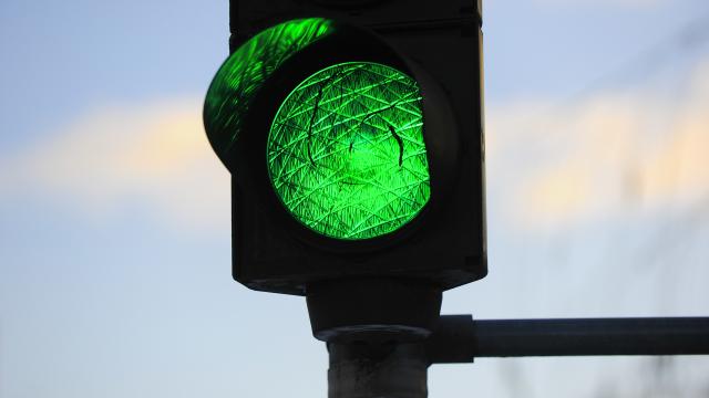 Vihreä liikennevalo
