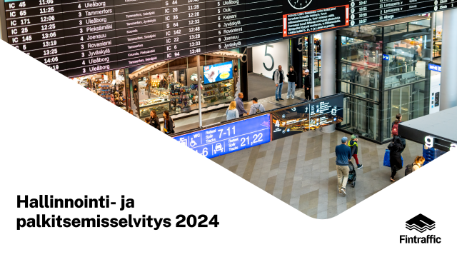 Kansikuva juna-asemalta